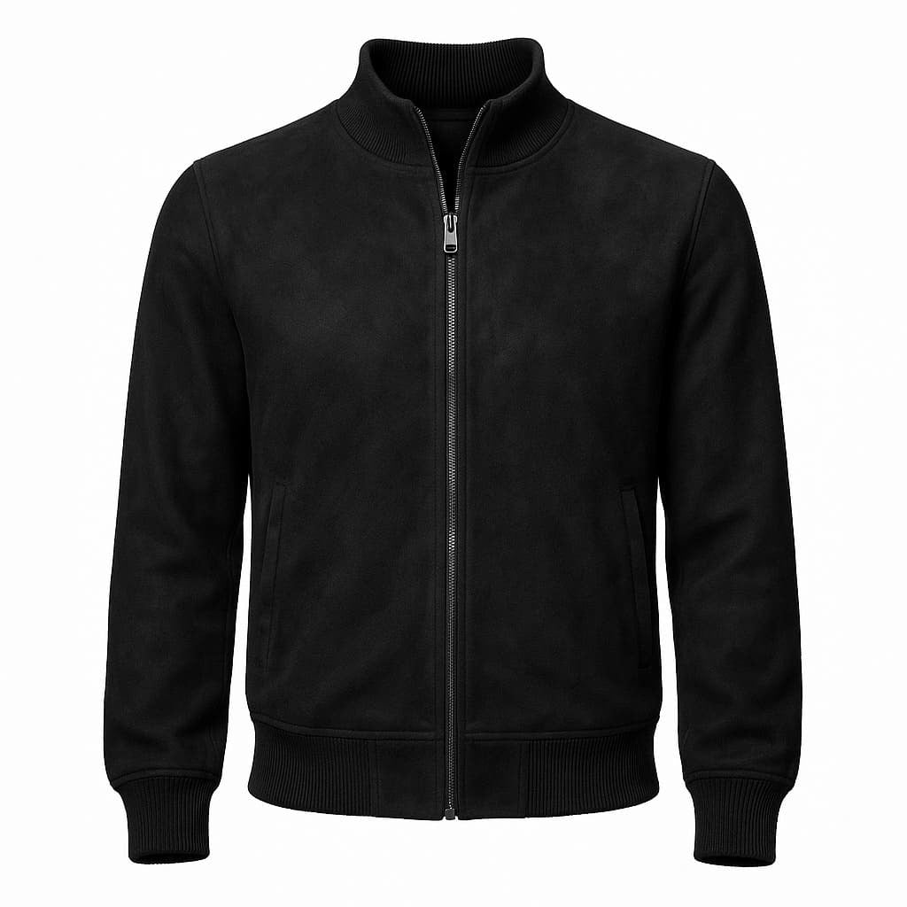Jaqueta Suede Gola Alta – Grant